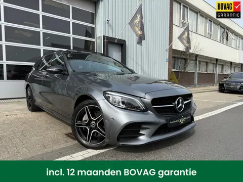 Mercedes-Benz C-klasse Estate 300 e AMG 360º/LEER/NAVI/PANO