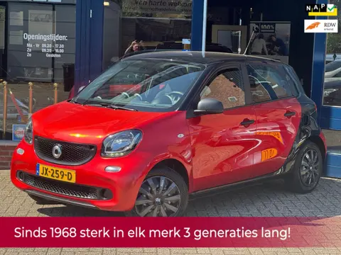 Smart Forfour 1.0 Pure 5 deurs two tone! NL AUTO NAP! Airco l Cruise l LED l MTF-stuur l Elek pakket