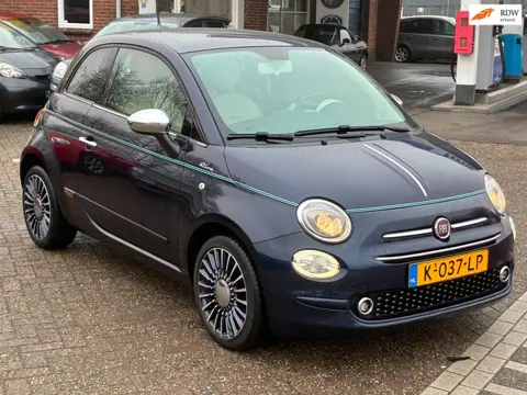 Fiat 500 RIVA UITVOERING 1.2 /4CIL / LUXE WIT LEDER / LM VELGEN/