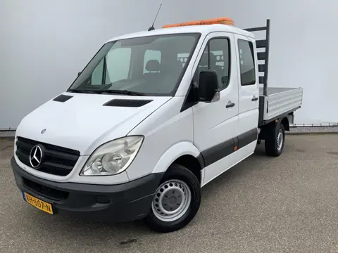 Mercedes-Benz Sprinter Dub Cab 6 Pers Pick Up Trekhaak 2000 kg Zwaai Licht Bakmaat L.270/B.195/H.0.4