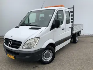 Mercedes-Benz Sprinter Dub Cab 6 Pers Pick Up Trekhaak 2000 kg Zwaai Licht Bakmaat L.270/B.195/H.0.4