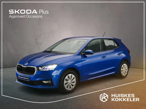 Skoda Fabia Essence 1.0 TSI 95pk Parkeersensor achter, App connect, Snelheidsbegrenzer, Airco, DAB, 