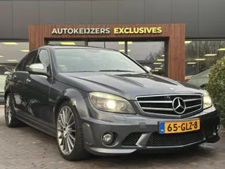 Mercedes-Benz C-klasse AMG 63 Schuifdak Leer Carbon Xenon Keyless Performance 487PK!