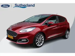 Ford Fiesta 1.0 EcoBoost 125 PK Hybrid Vignale | Trekhaak | Camera | Lederen bekleding | Adaptieve C