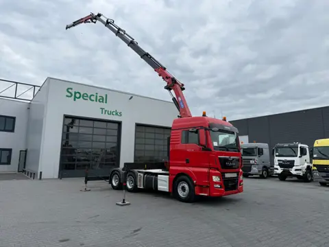MAN TGX 28.460 6x2-2 BLS / Euro 6 / HMF 3220K-RC K5 + FJ1000 K2