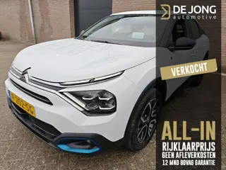 Citroen Ë-C4 Feel Pack 50 kWh ALL-INRIJKLAARPRIJS/Camera/Navi/Keyless/18" Velgen