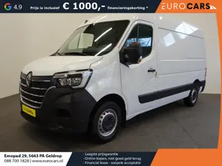 Renault Master T33 2.3 dCi 135PK L2H2 BPM VRIJ! Airco Cruise control Parkeersensoren Navigatie Trekh