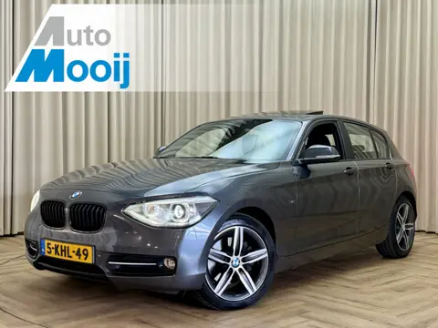 BMW 1-serie 125i *Sportline* Leder / Schuif/Kanteldak / Navi Pro / Keyless / Stoelverwarming / M-spo