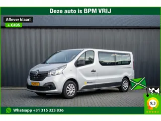 Renault Trafic Passenger **1.6dCi 9-Pers L2H1 | Incl. BPM, BTW vrij | R-Link | Navi | Airco | Cruise