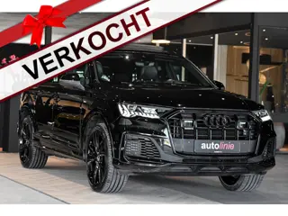 Audi Q7 55 TFSI e quattro 3x S-Line. Pano, ACC, HUD, Memory, Leder, B&O, Stuurvw, Keyless, Camera, M