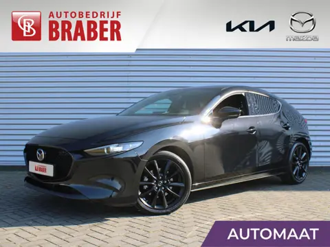 Mazda 3 2.5 e-SkyActiv-G M Hybrid 140 Homura | Automaat | Nieuw | Uit voorraad leverbaar | Prijs is 