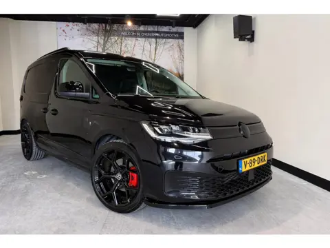 Volkswagen Caddy Cargo 2.0 TDI 122pk DSG Black Edition | 19" Black | Standkachel |Trekhaak | Leder i