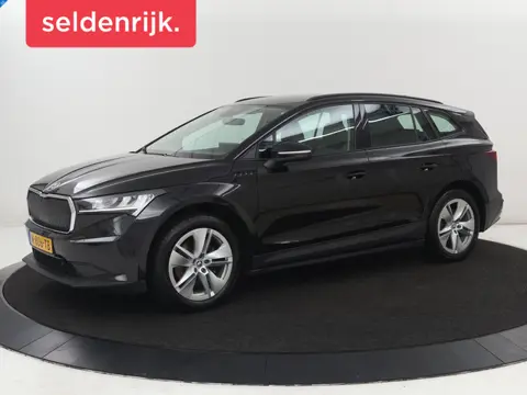 Skoda Enyaq iV 60 | SOH 91,6% | Trekhaak | Half leder | Carplay |  Navigatie | Full LED | 19'' | Cru