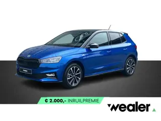 Škoda Fabia Monte Carlo 1.0 TSI 95 PK | Adaptieve cruise control | Zwart dak | Verwarmde voorstoelen