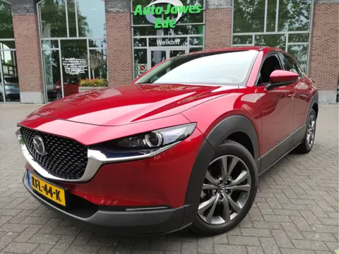 Mazda CX-30 2.0 e-SkyActiv-X M Hybrid Luxury Afn.trekhaak - Leder - Head-up display - Adaptive Cr.co