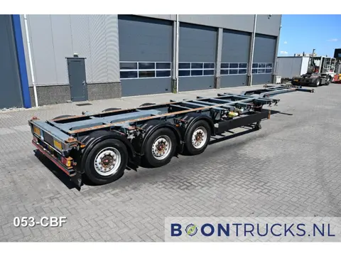 Kögel PORT 40 SIMPLEX 20 | 2x20-30-40ft * LIFT AXLE * SAF/DISC * EXTENDABLE REAR * NL TRAILER