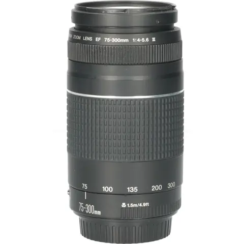 Tweedehands Canon EF 75-300mm f/4.0-5.6 III CM5964