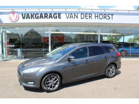Ford FOCUS Wagon 1.0 Lease Edition , 125pk Airco , Cruise, Trekhaak ,Stoel,Stuur en Voorruitverwarmi