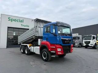 MAN TGS 33.480 6x6 / euro 6 / Meiller kipper / Bordmatic