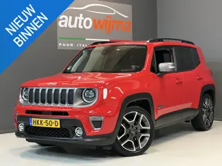 Jeep Renegade 1.3Turbo 150pk Limited Automaat Afneembare trekhaak, 19Inch, Stoelverwarming, adaptive