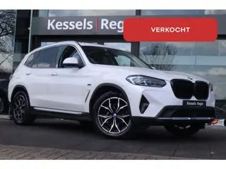 BMW X3 xDrive30e Pano Memory HuD ACC Stoelkoeling Laser El.Haak Keyless Leer Ambient Camera Bliss St
