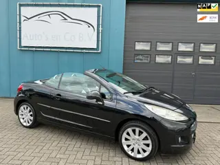 Peugeot 207 CC 1.6 VTi Noir & Blanc Cabriolet Nw Model Leder Clima Cruise 17" Pdc NL Auto NAP