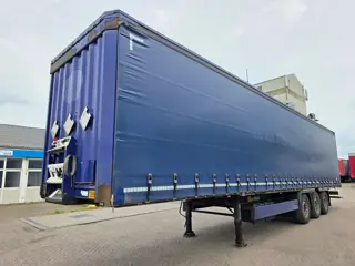 Krone SAF - Disc Krone 3-assige zeilen trailer - SAF assen - Schijfremmen - Luchtvering - 41 Ton - G