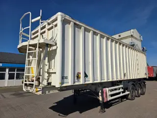 Stas SAF - DISC Stas Kippertrailer - SAF - Schijfremmen - Luchtvering - 38 Ton - WABCO SmartBoard - 