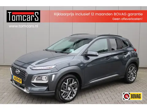 Hyundai KONA 1.6 GDI HEV Premium Sky Trekhaak/Open-dak/Winter-pack/Camera/Carplay