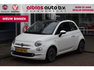 Fiat 500 80pk Turbo Mirror|Carplay|Clima|TFT|Sportstoel