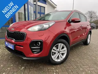Kia Sportage 1.6 GDI First Edition | Navigatie, Parkeersensoren V+A en camera, Lederen bekleding, Cr