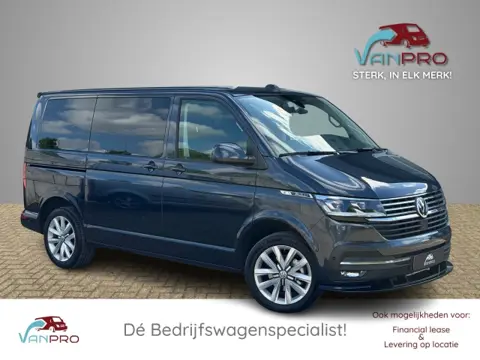 VOLKSWAGEN TRANSPORTER 2.0 TDI 150PK Automaat Bulli Edition L1H1 GB / Dubbele schuifdeur / Dealer onderh. / Navi / Leder / Carplay / Adaptieve Cruise 