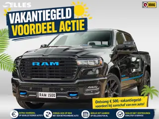 Dodge Ram 1500 2025 3.0L HURRICANE LARAMIE Night Premium | BPM VRIJ | NIEUW  | Color Pack | Panorama