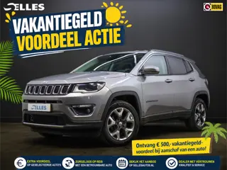 Jeep Compass 1.4 MultiAir Limited 4x4 | Trekhaak | Airco | Climate control | Stoelverwarming | Stuur