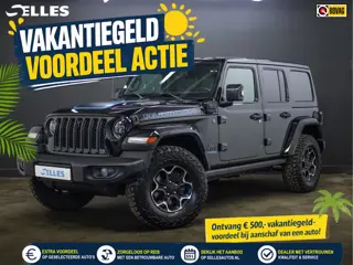 Jeep Wrangler Unlimited 4xe 380 Rubicon | 4X4 | Plug-in Hybride | Airco | Stoelverwarming | Stuurwie