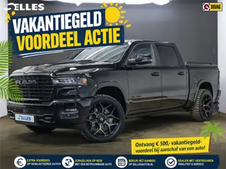 Dodge Ram 1500 LARAMIE NIGHT PREMIUM | 320 Liter LPG | Luchtvering | Passenger Screen | Digital Cock