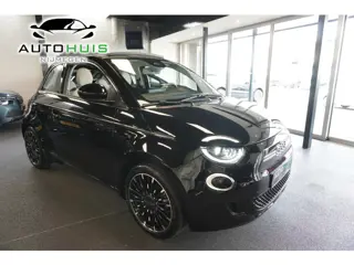 Fiat 500 C La Prima 42 kWh Cabriolet 360 Camera Lederen bekleding lm velgen Navigatie