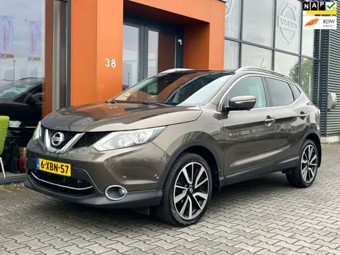 Nissan Qashqai 1.2 Tekna|Leer|Pano|360cam|Keyless|Navi|Bluetooth