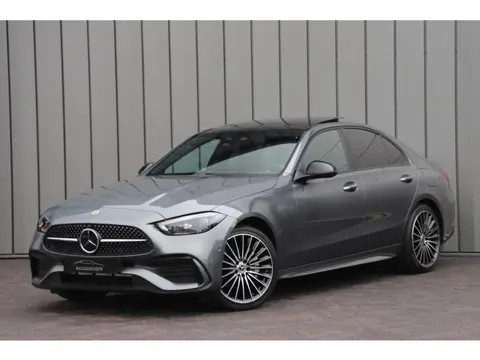 Mercedes-Benz C-Klasse 300e AMG | 313PK | Head-up | Keyless | Burmester | Distronic+ | Sfeerverl. | 