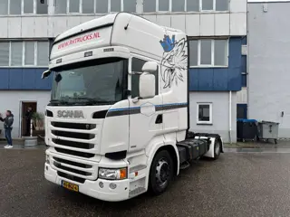 Scania R450 4X2 EURO 6 VLASTUIN HEFSCHOTEL RETARDER