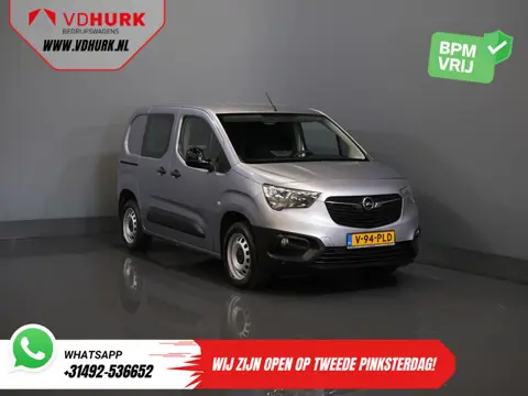 Opel Combo 1.2 Turbo BENZINE 3Pers./ Carplay/ Navi/ Camera/ PDC/ Cruise/ Airco