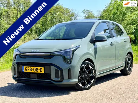 Kia PICANTO 1.0 DPI GT-Line 5DRS SCHUIF-DAK CAMERA NAVI 1EIGENAAR LEDER-INT