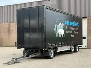 Burg BPA 09-18 SRNXX / Schuifzeilen / Schuifdak / Kooiaap / SAF Schijf / Liftas / Alcoa / NL trailer