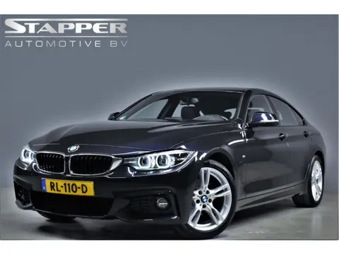 BMW 4 Serie Gran Coupé 418i Automaat M-Pakket Org.NL Dealer OH Navi/Led/Leer/Climate/Cruise/Lmv18"