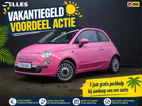 Fiat 500 1.2 Rosa | Automaat | Opendak (bj 2011)