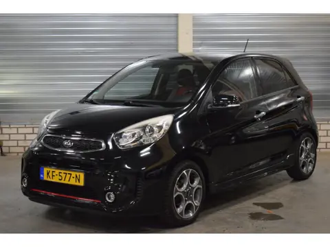 Kia Picanto 1.2 CVVT SportsLine + Bluetooth|Wiffi|Carplay|DAB|Camera|Leder|Stoelverwarming|