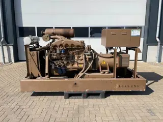 Renault Leroy Somer 100 kVA generatorset ex Emergency 66,1 hours