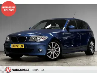 BMW 1-serie 116i /5-Drs /Climat /Cruise /Elek. pakket /Radio-CD /AUX /Regensensor /Armsteun /17"LMV 