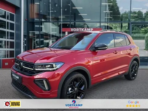 VOLKSWAGEN T-CROSS 1.5 TSI R-LINE BLACK STYLE AFN.TREKHAAK/CAMERA/IQ-LIGHT/ACC/STOELVERW/CARPLAY