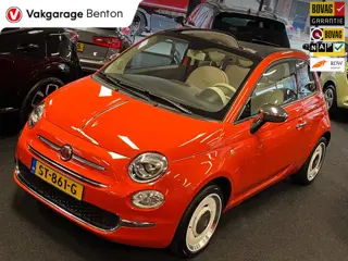 Fiat 500 C 0.9 TwinAir Turbo Cabrio Anniversario | Edizione Limitata | Apple CarPlay | Airco | PDC